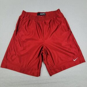 Nike‎ Basketball Athletic Shorts Mens XL Measures 34 x 10 Red 207630-650 Vintage